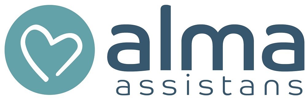 Alma assistans logotyp